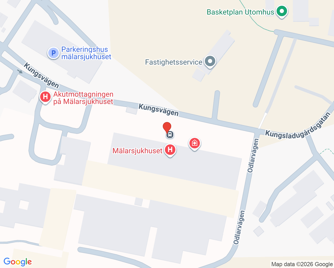 Karta till Provtagning  Unilabs Eskilstuna