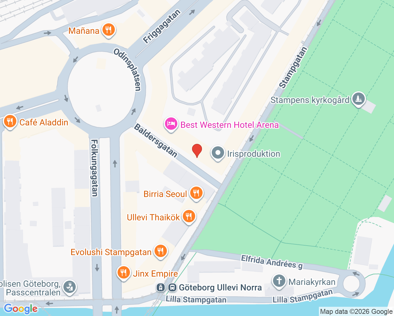 Karta till ViDenta Tandvård
