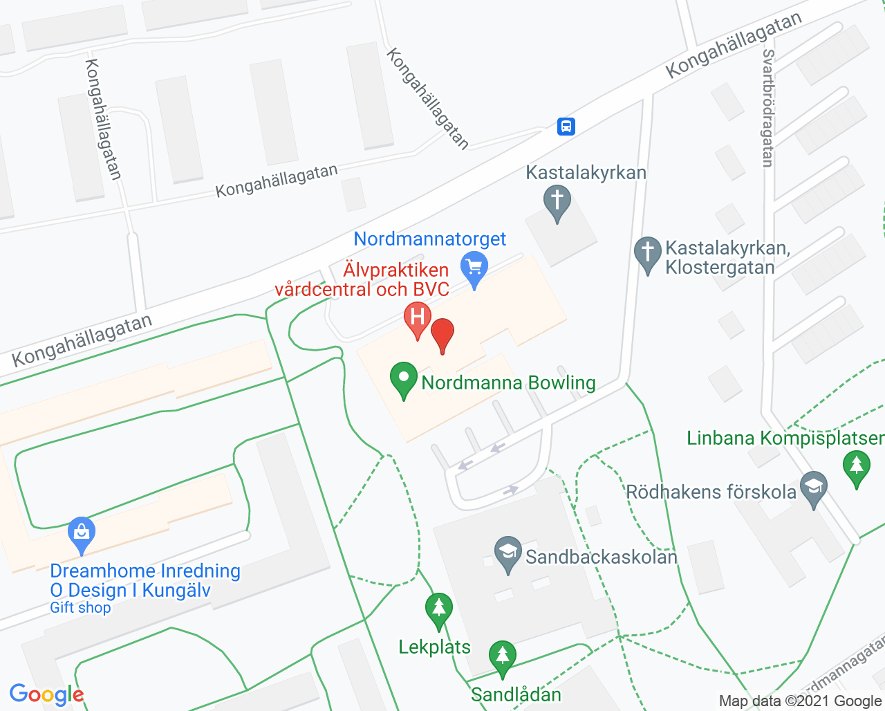 Karta till Älvpraktiken