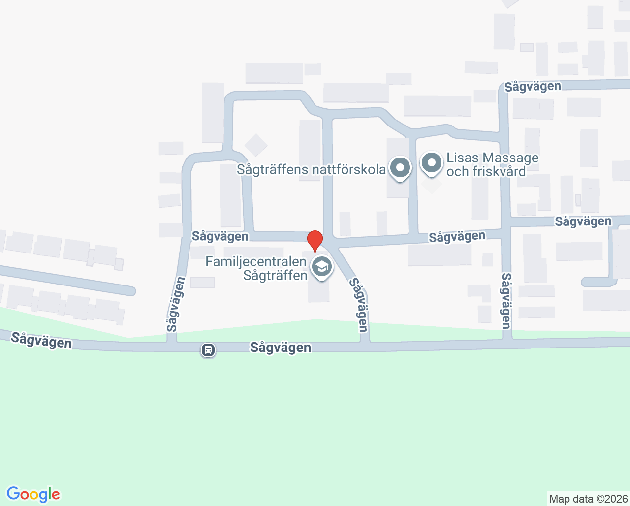 Karta till Barnavårdscentralen, Vårdcentralen Skärblacka