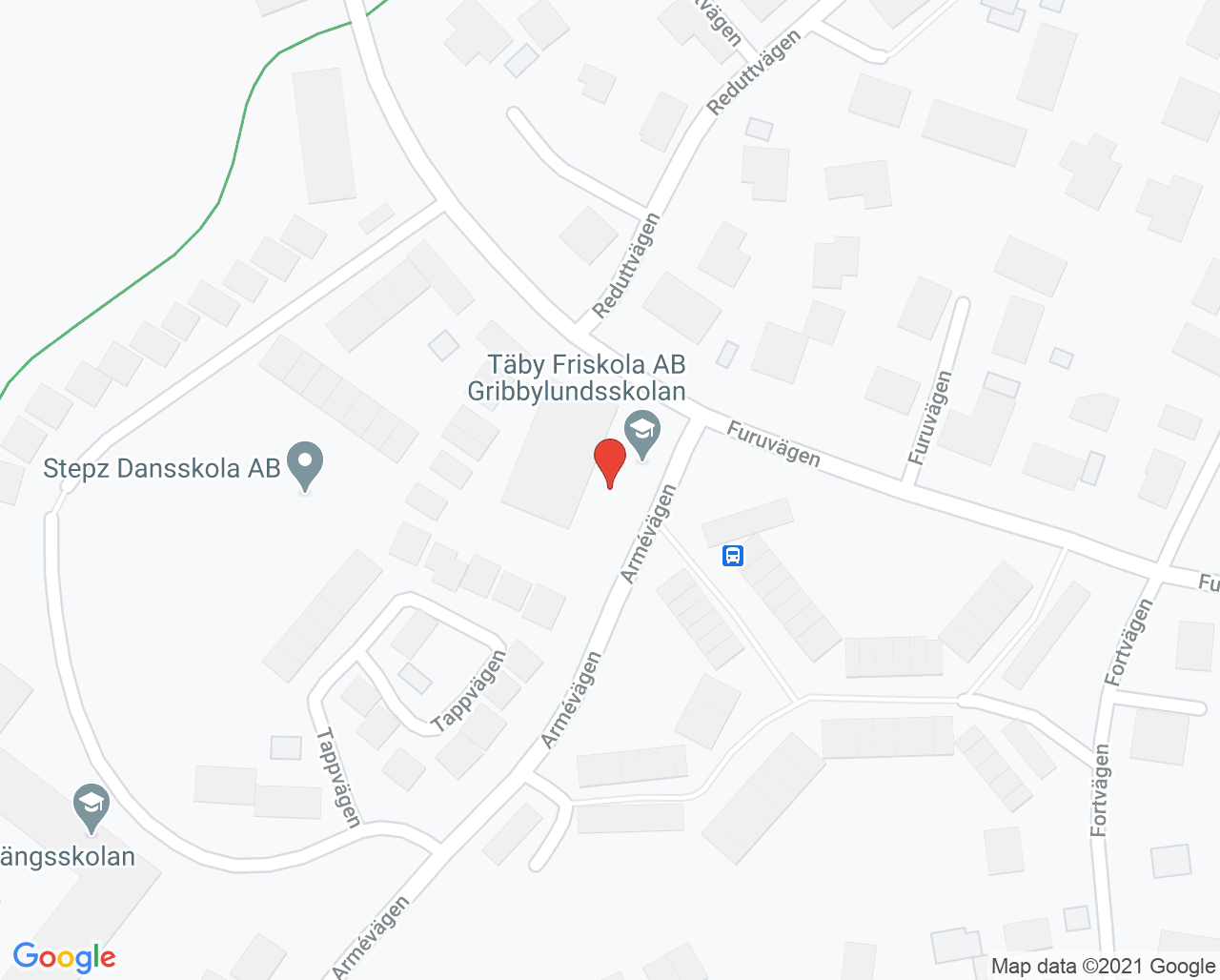 Karta till Tandläkare Seu-Ki Kim, Täby