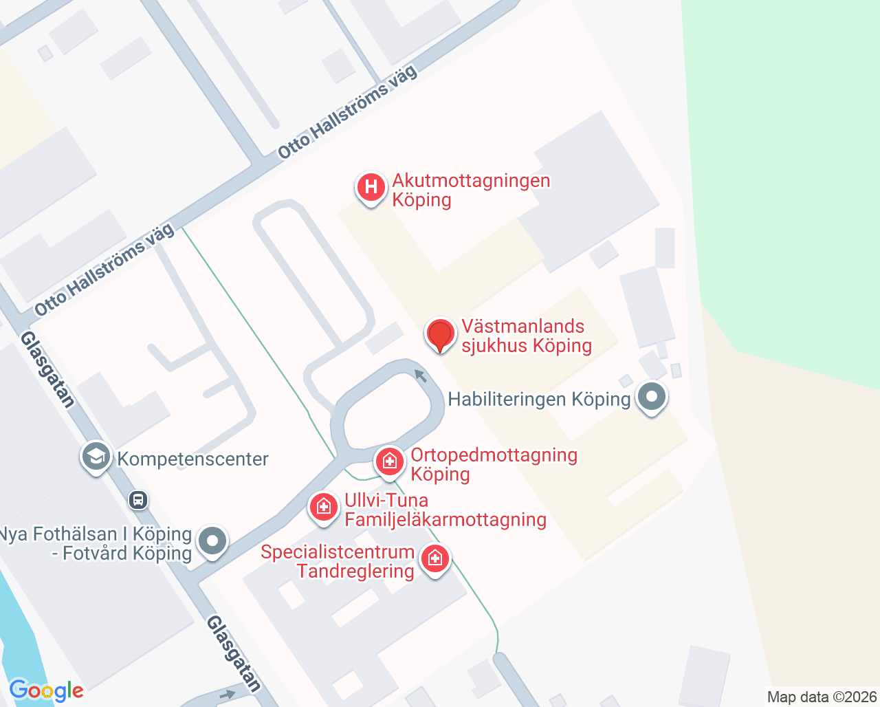 Karta till Avdelning 2 Köping