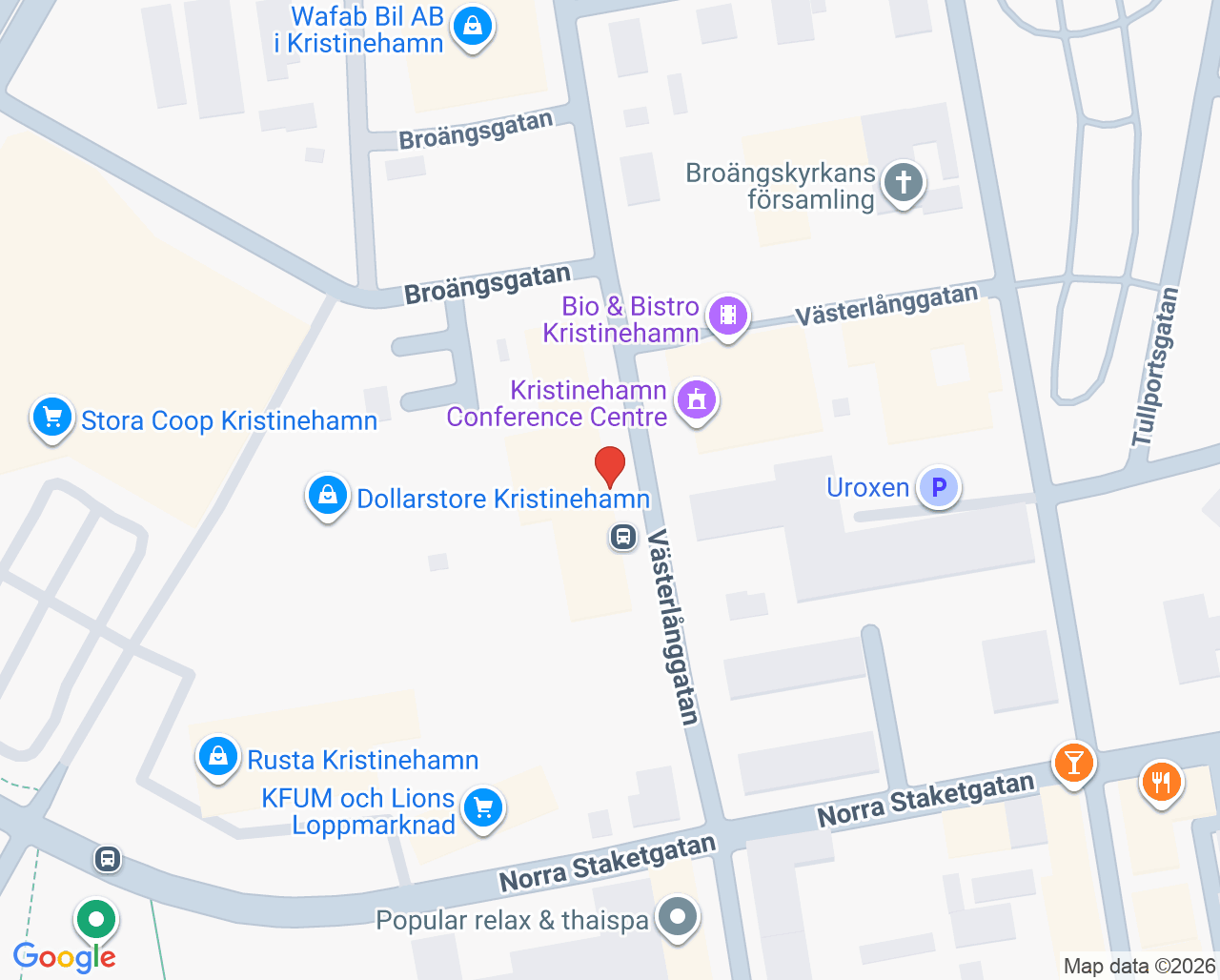 Karta till Tapiren