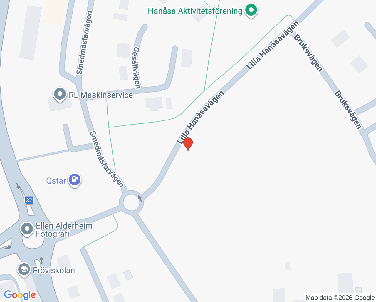 Karta till Folktandvården Högsby