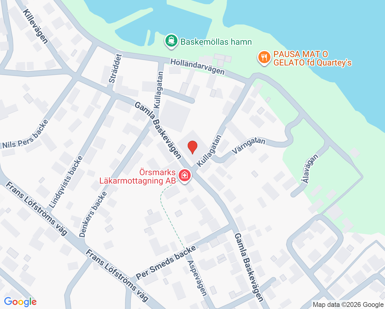Karta till Örsmark Kerstin, Simrishamn