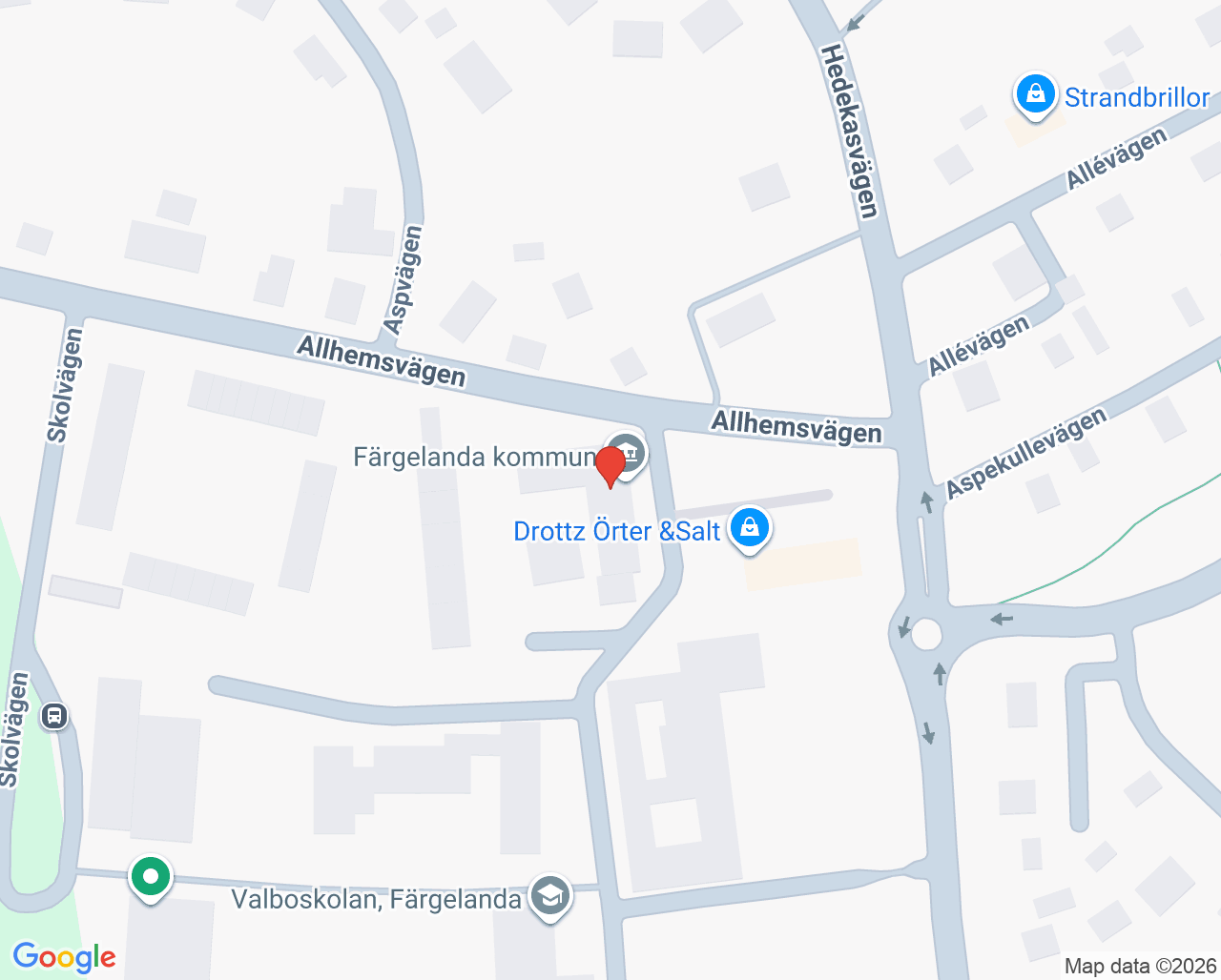 Karta till Doktorbjörn Färgelanda