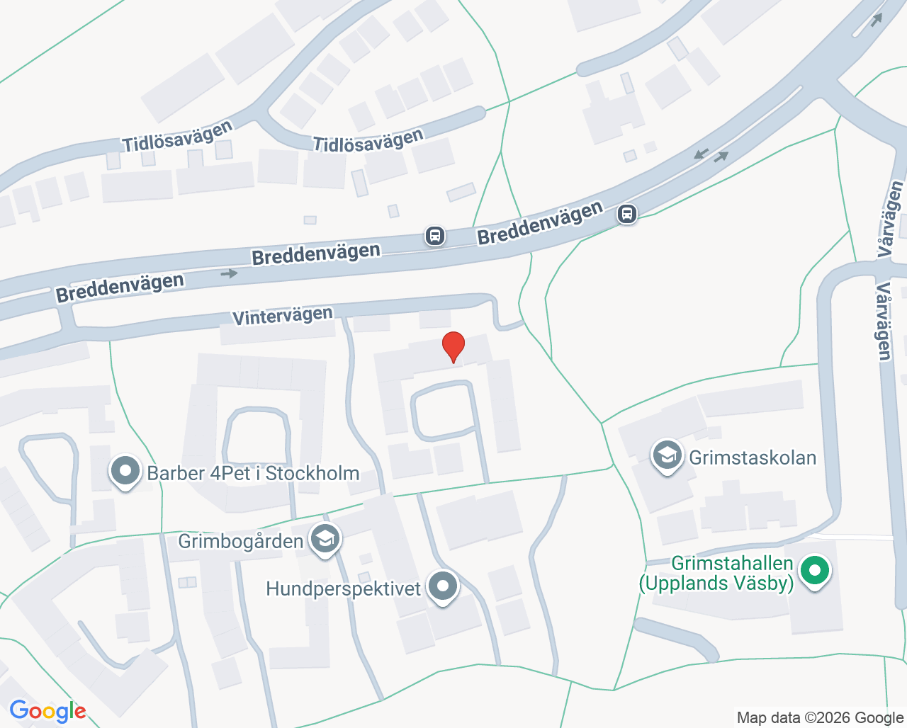 Karta till Distriktstandvården Bollstanäs