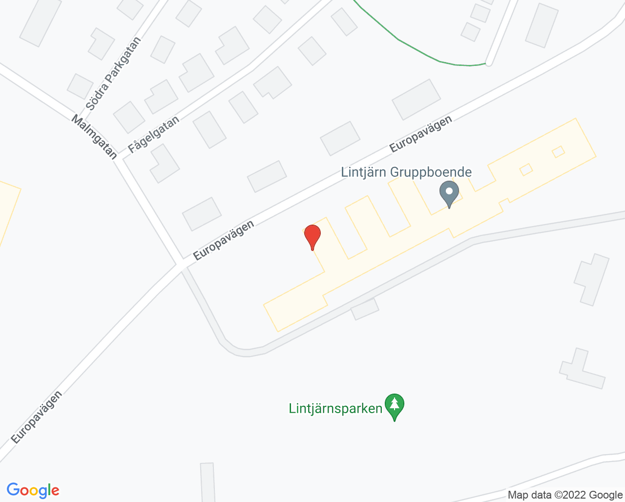 Karta till Folktandvården Forshaga