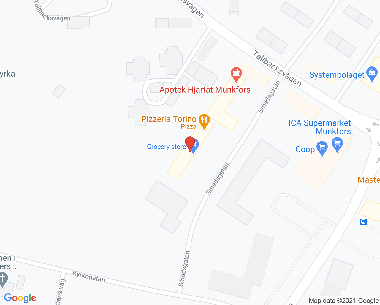 Karta till Folktandvården Munkfors