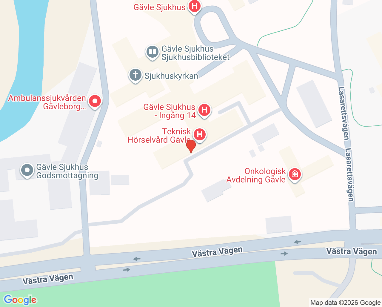 Karta till Bemanningspool sjuksköterska