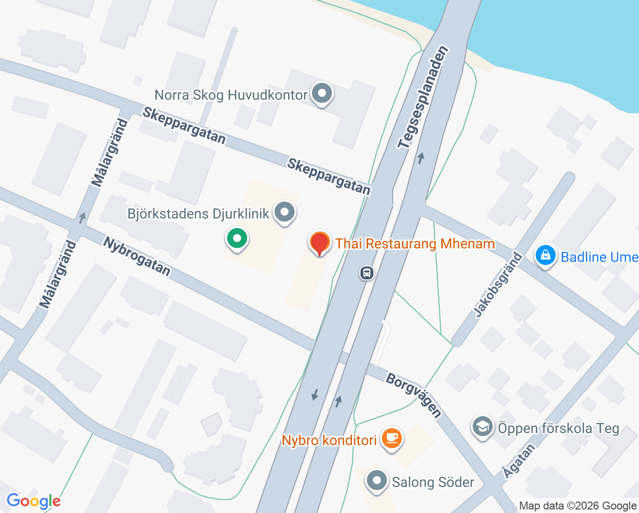 Karta till Protesteknik i Norr