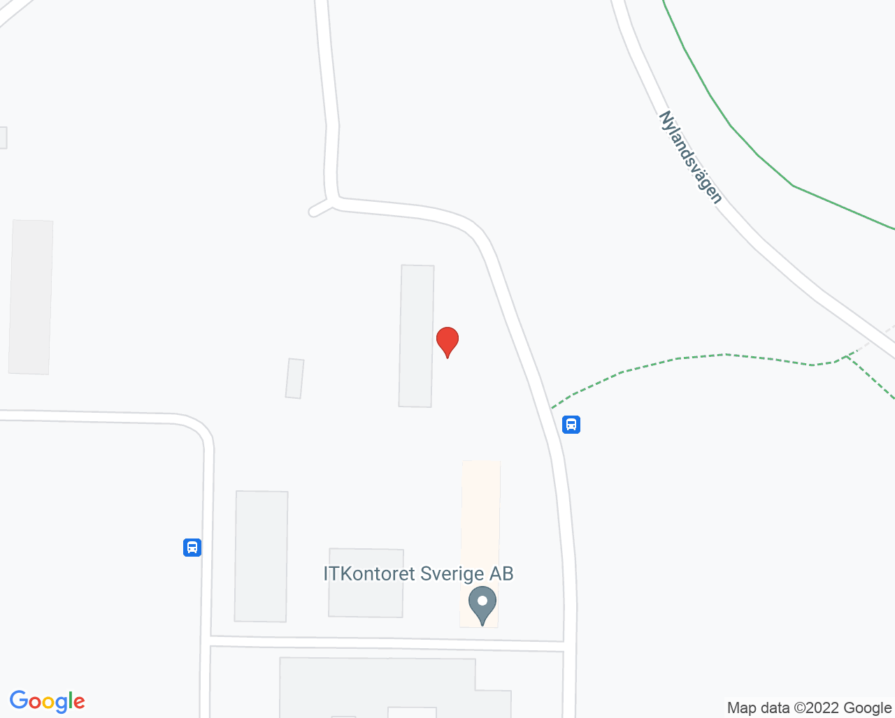 Karta till Psykiatrisk mottagning Bollnäs