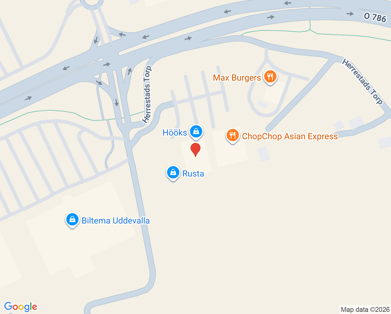 Karta till Doktorn på Torp Peter Knaif, Uddevalla