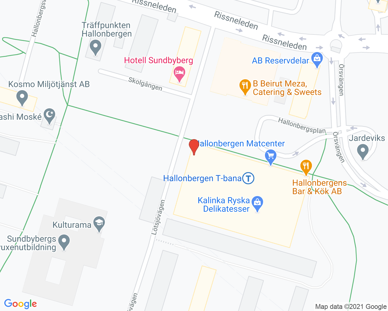 Karta till Läkarmottagning Dr. Nebyou