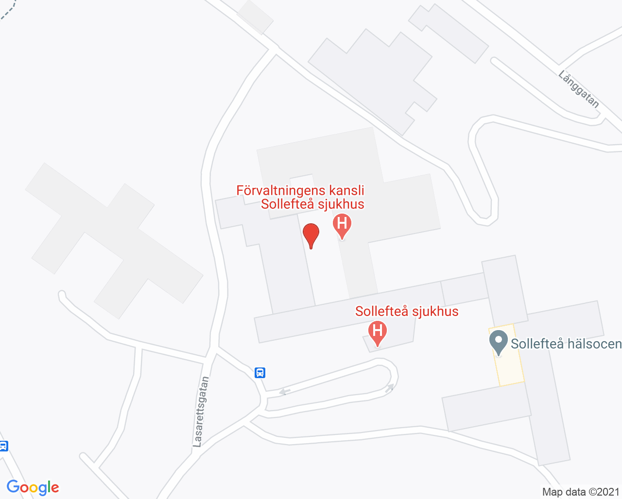 Karta till Teknisk hörselvård Sollefteå