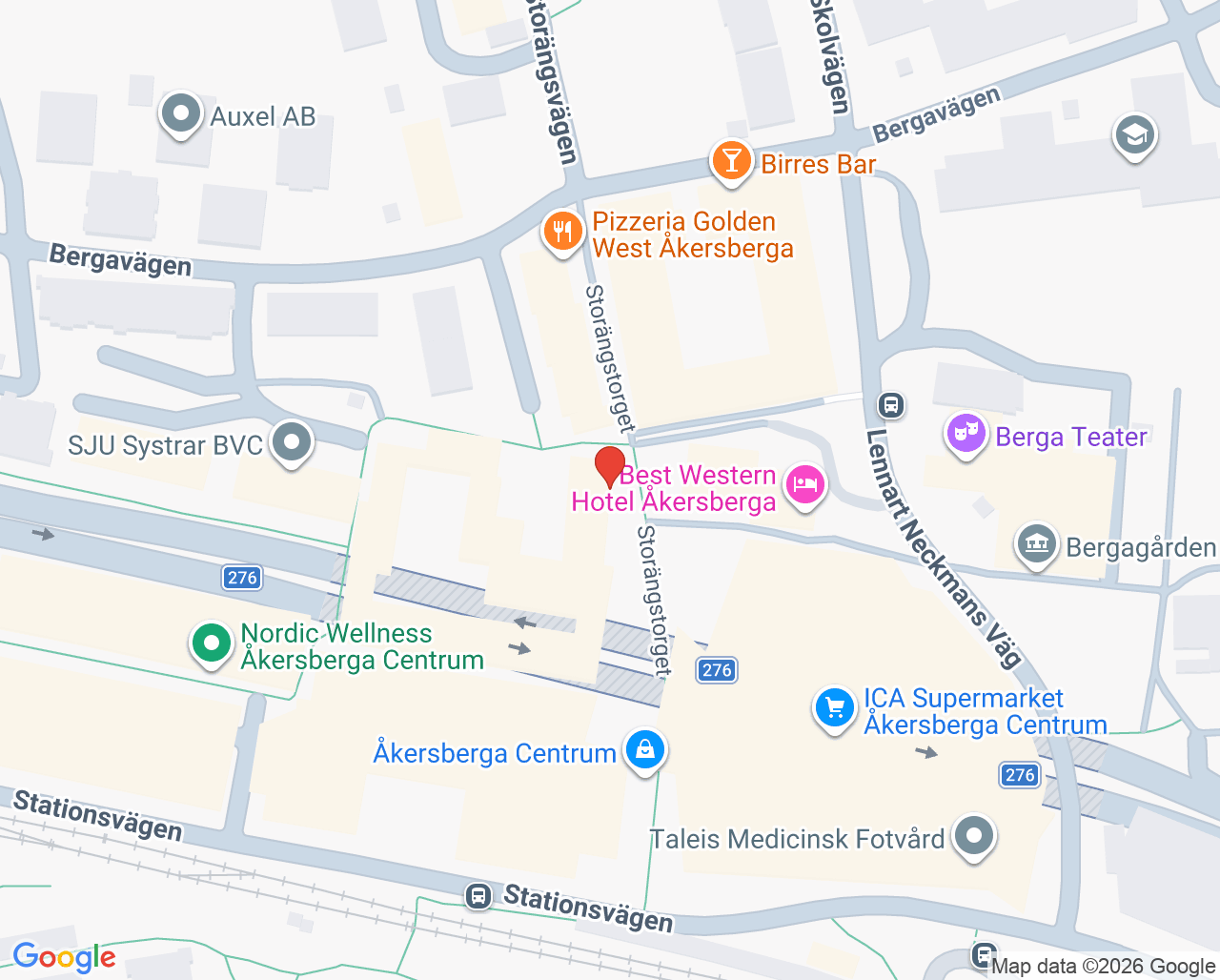 Karta till Leg tandläkare Lars Runstad, Österåker