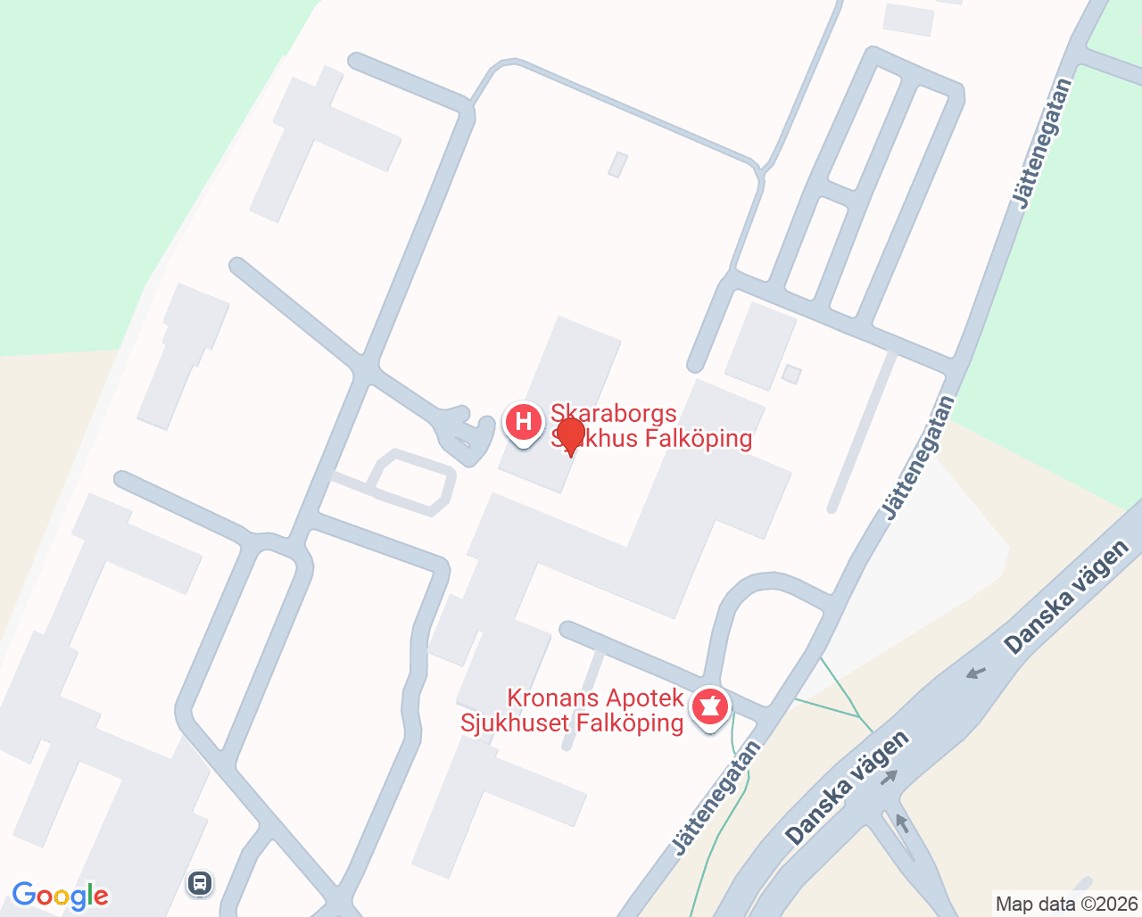Karta till Diaverum Sweden AB, Falköping