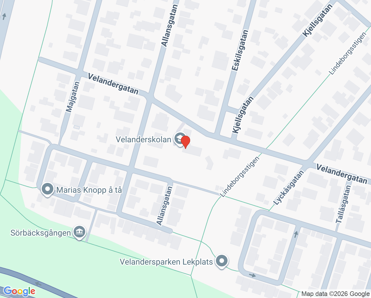 Karta till Barn- och ungdomspsykiatrimottagning FACT Malmö