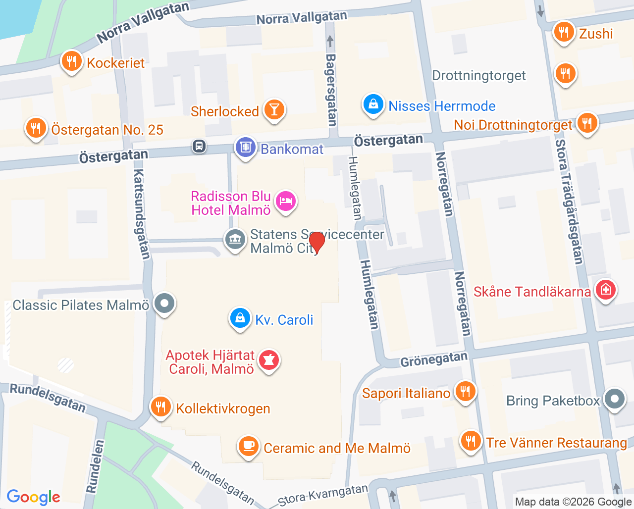 Karta till Medicinskaintyg - Malmö