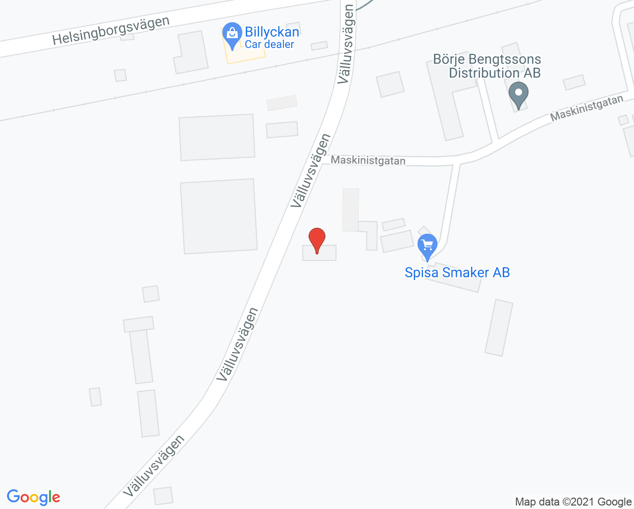 Karta till Sund fot i Påarp