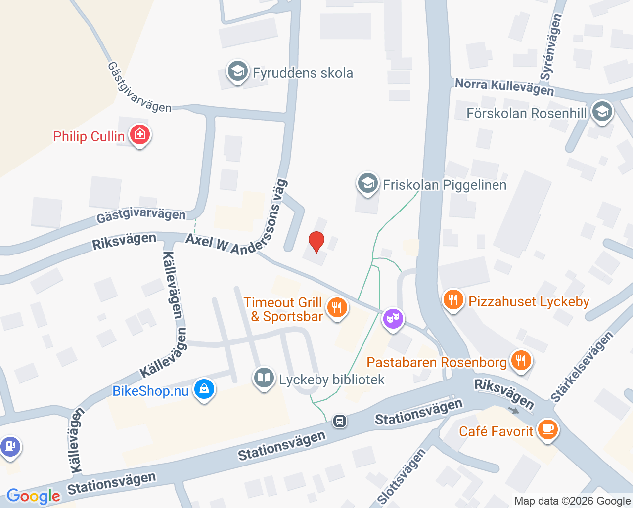 Karta till SG Tandvård