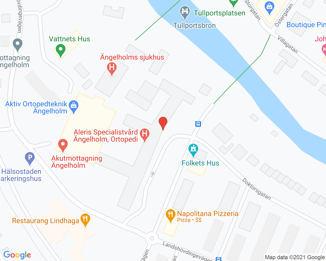 Karta till Provtagning Ängelholm
