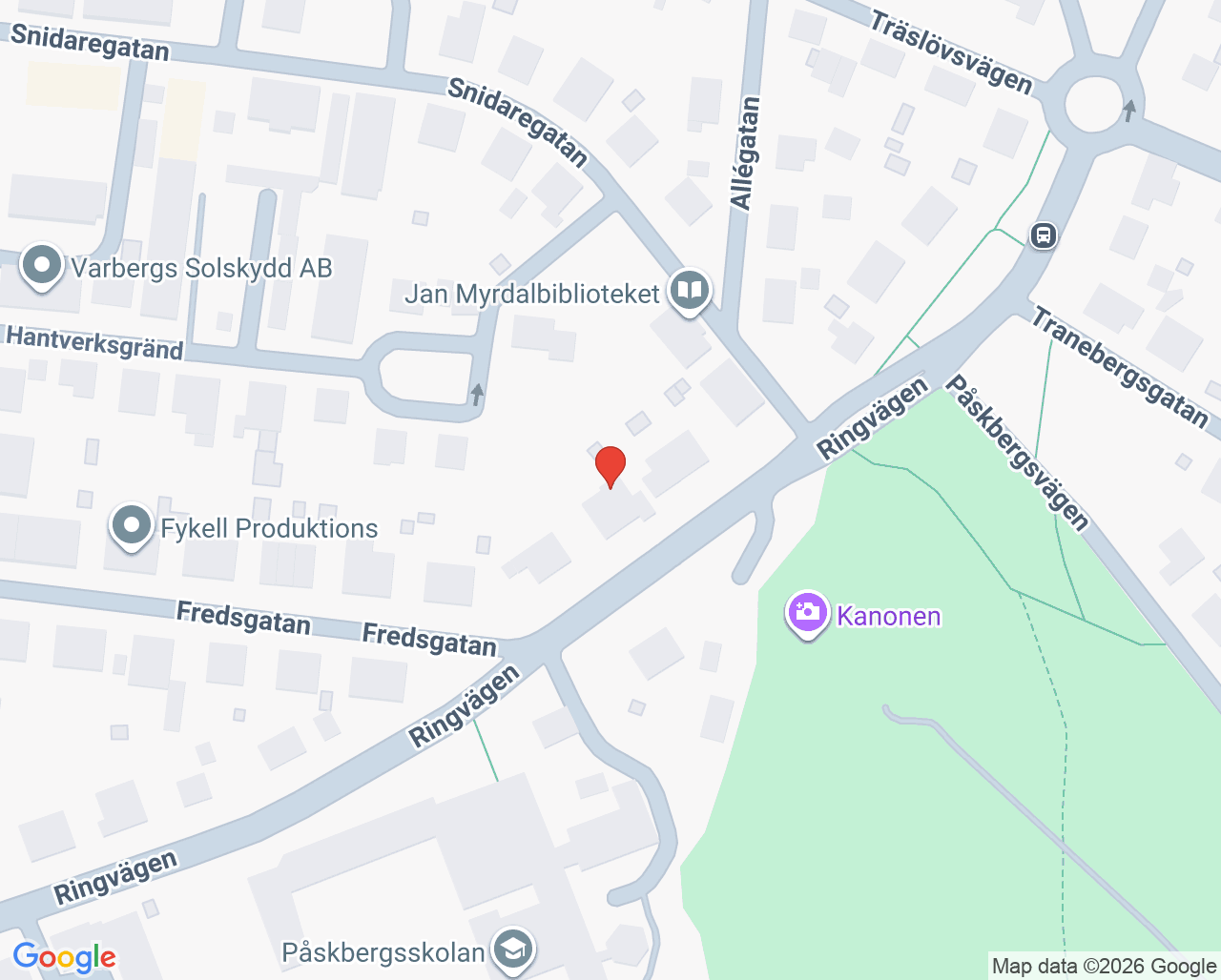Karta till Smile Varberg Ringvägen
