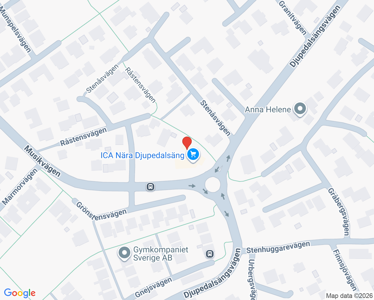 Karta till MACC-bilen Härryda
