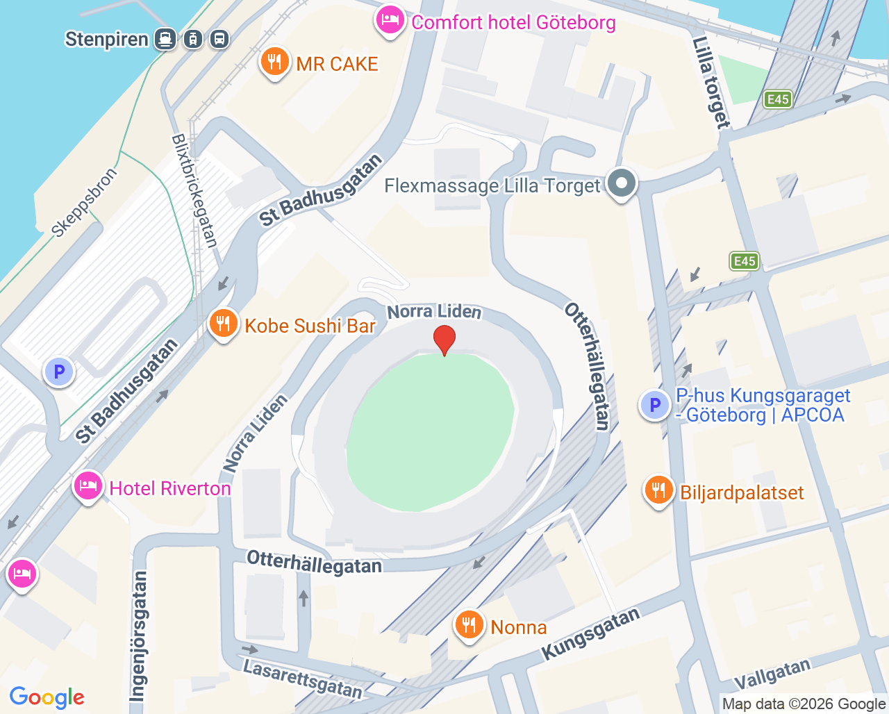 Karta till Orange Psykiatri