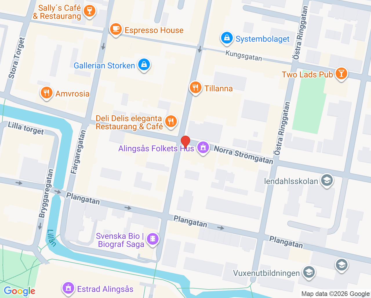 Karta till Centrumtandläkarna