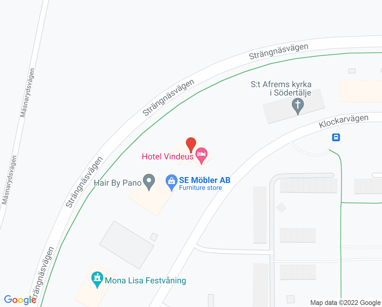 Karta till Kvinna Stockholm Södertälje