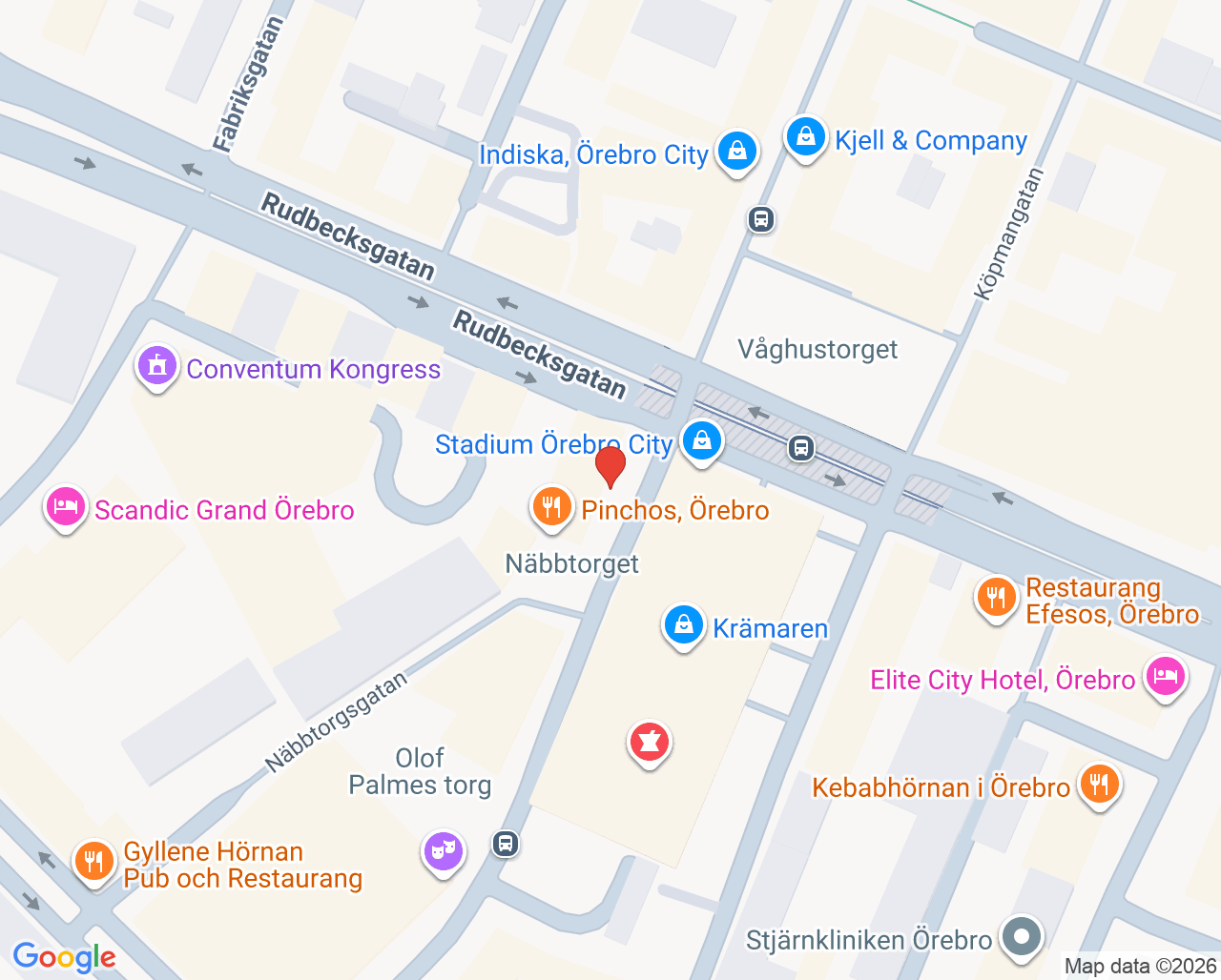 Karta till Neuropsykiatriska utredningsenheten
