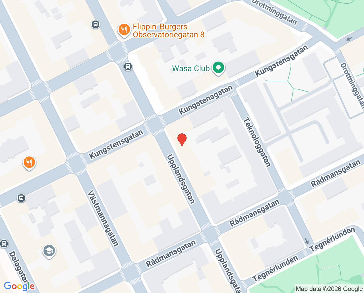 Karta till Kansei Rehabcenter