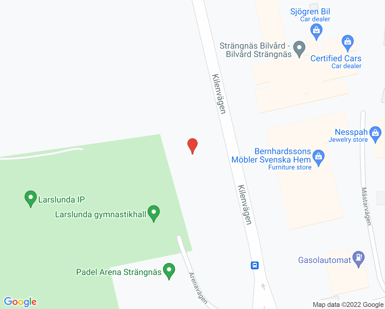 Karta till Cecilia Ehn, Strängnäs