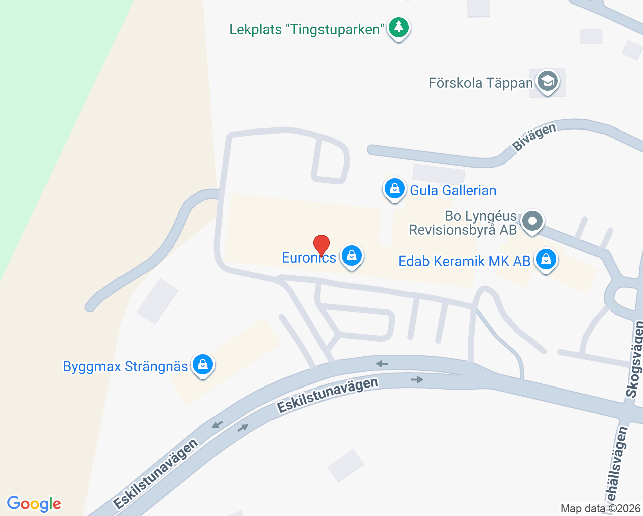 Karta till An Apple A Day, Strängnäs