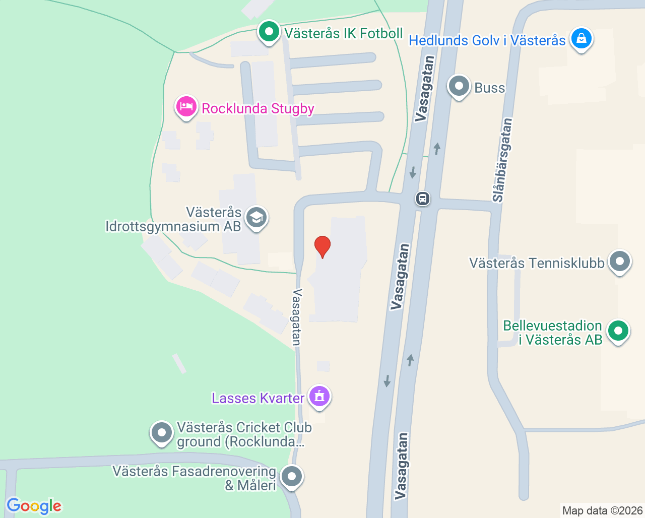 Karta till 3P Fysioterapi AB
