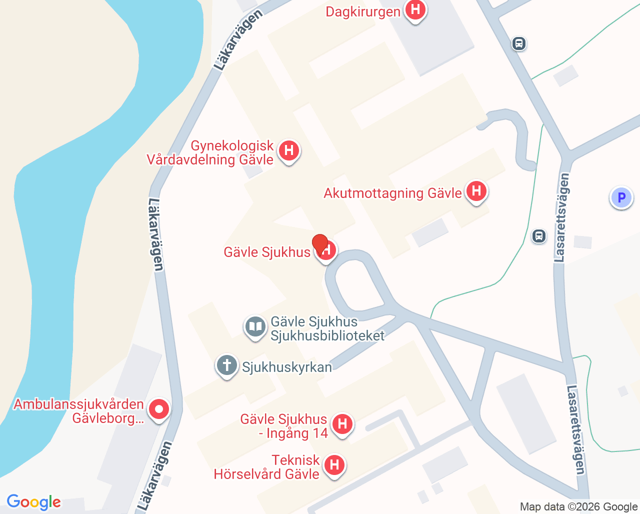 Karta till Vårdvägvisare