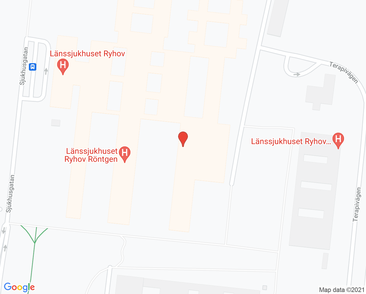 Karta till Narkosmottagningen Länssjukhuset Ryhov