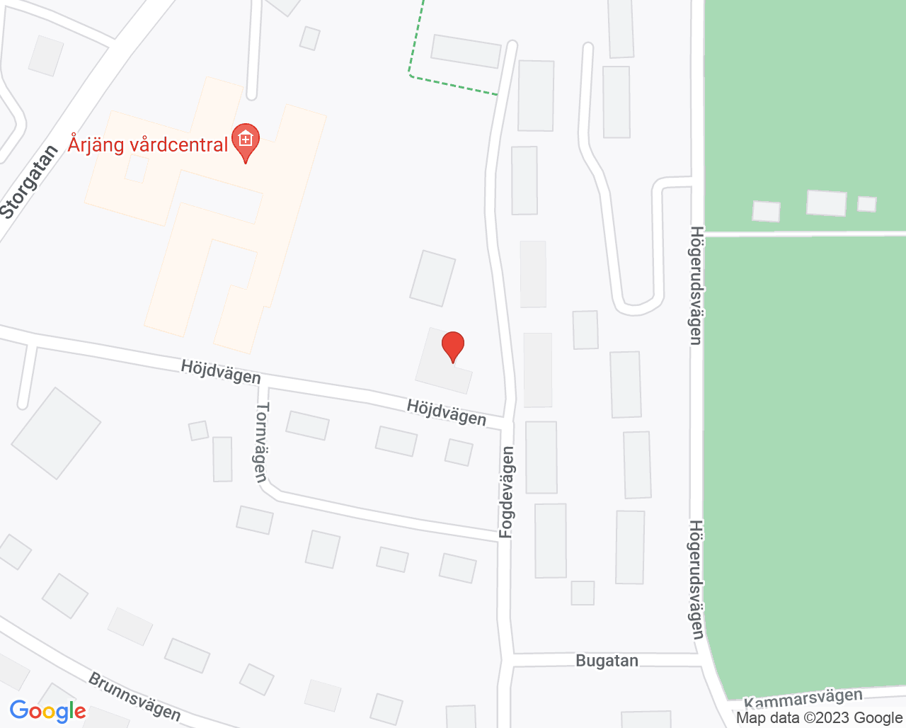 Karta till Folktandvården Årjäng