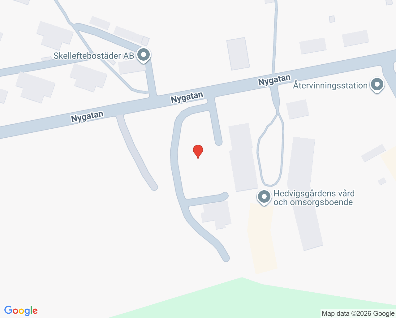 Karta till Folktandvården Kåge