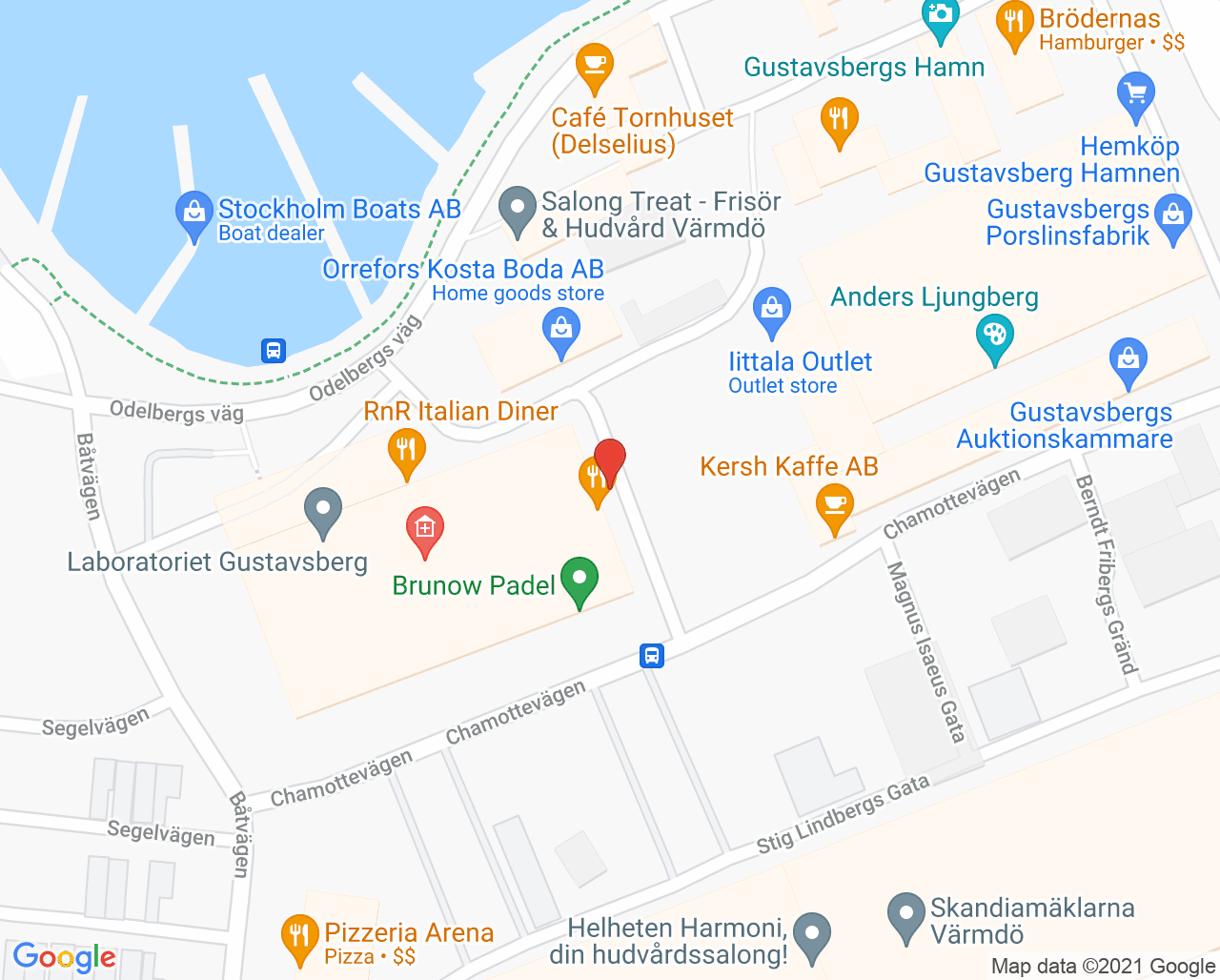 Karta till Hamnens Tandvård