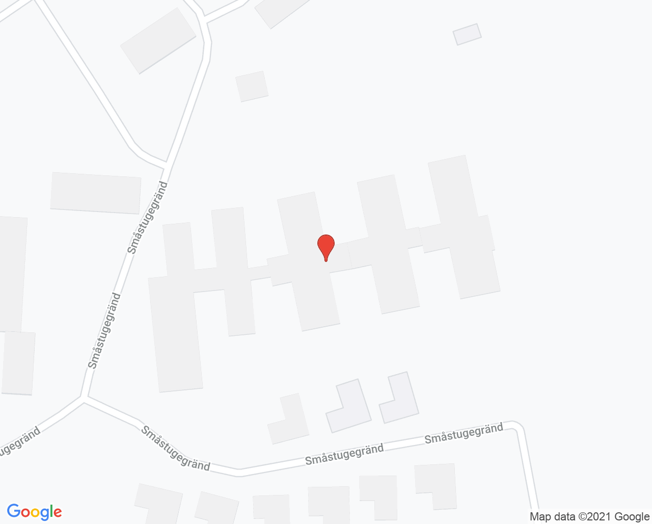 Karta till Rättspsykiatriska kliniken Öjebyn
