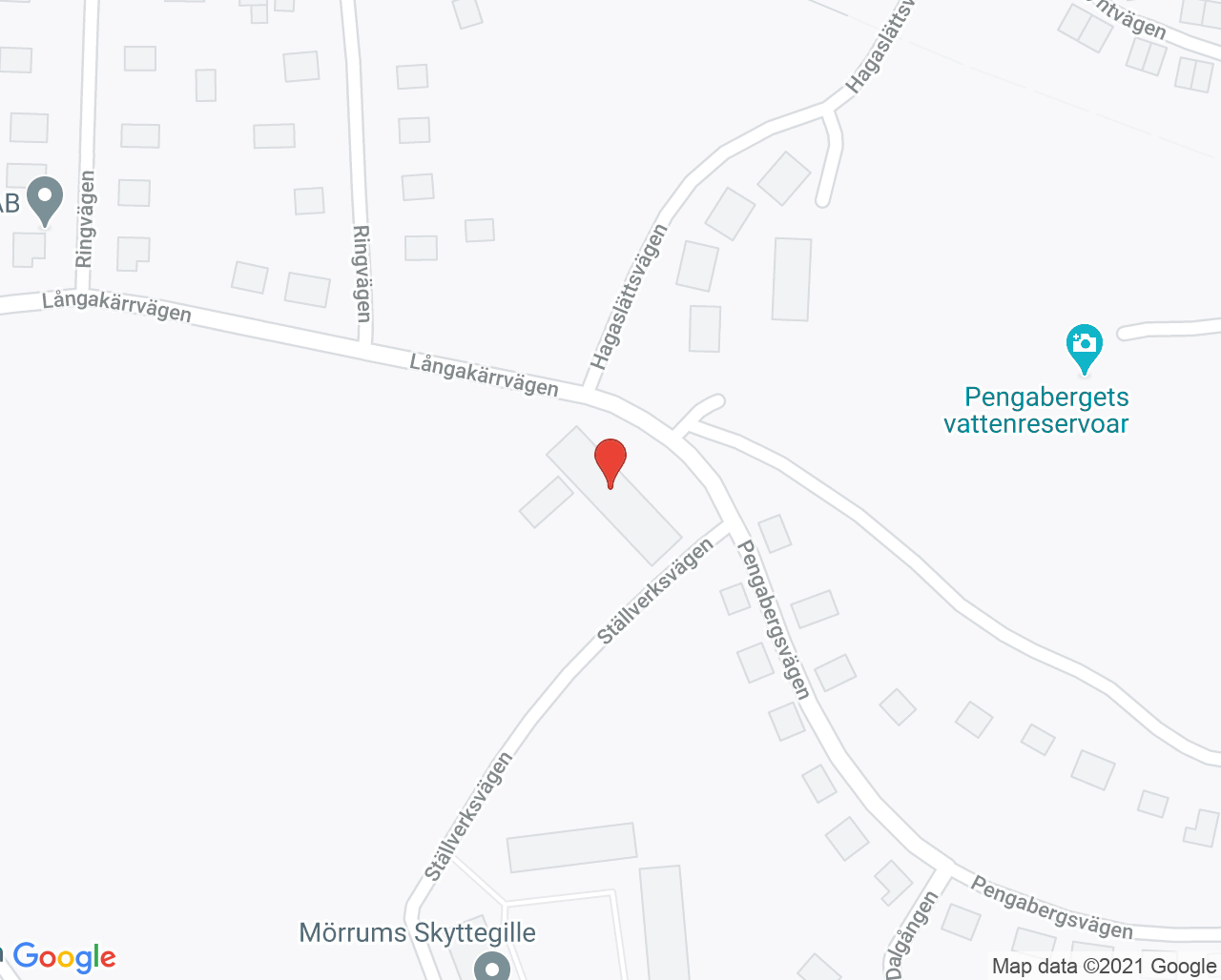 Karta till Barn- och ungdomspsykiatrisk mottagning Karlshamn