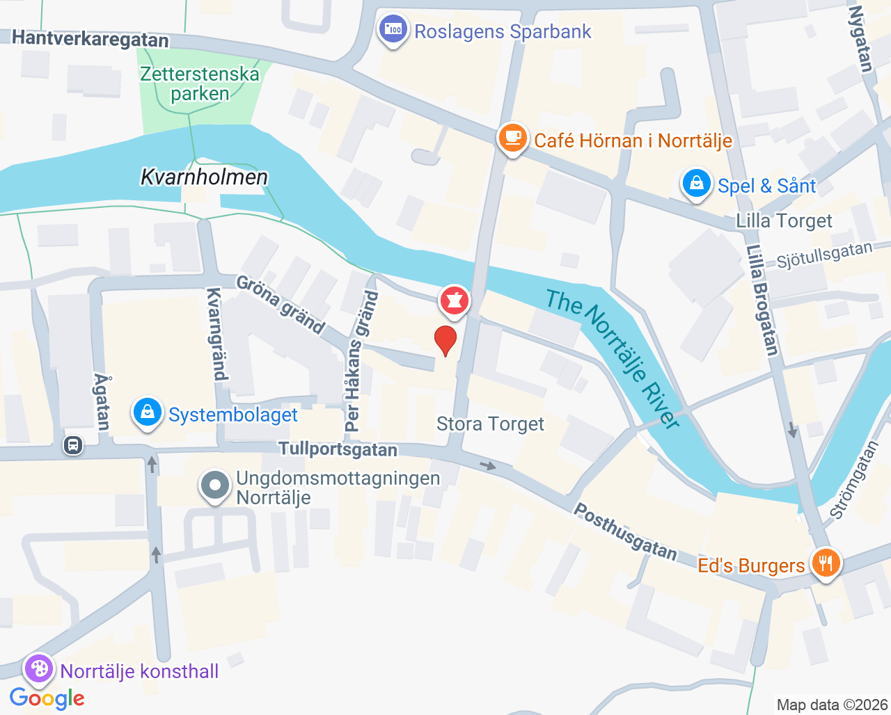 Karta till Roslagsdoktorn - Kim Hammar, Norrtälje