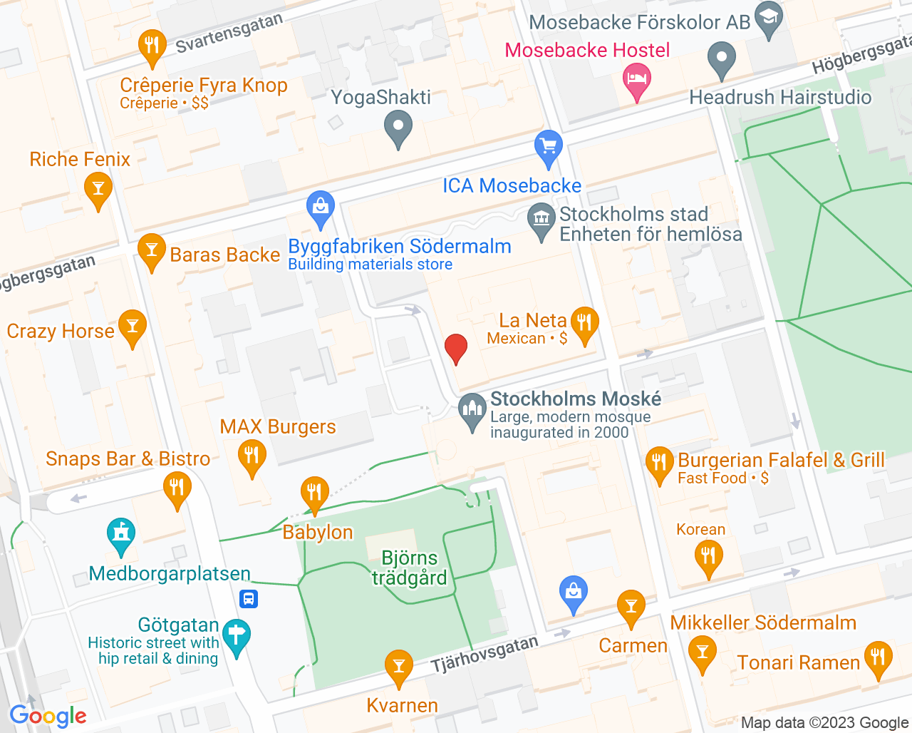 Karta till Söder Dental