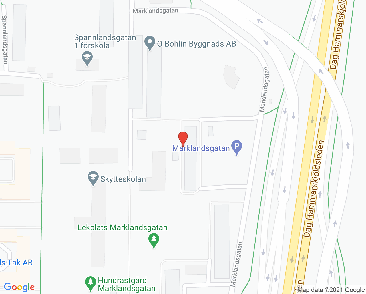 Karta till Sjukgymnast Göteborg, Göteborg