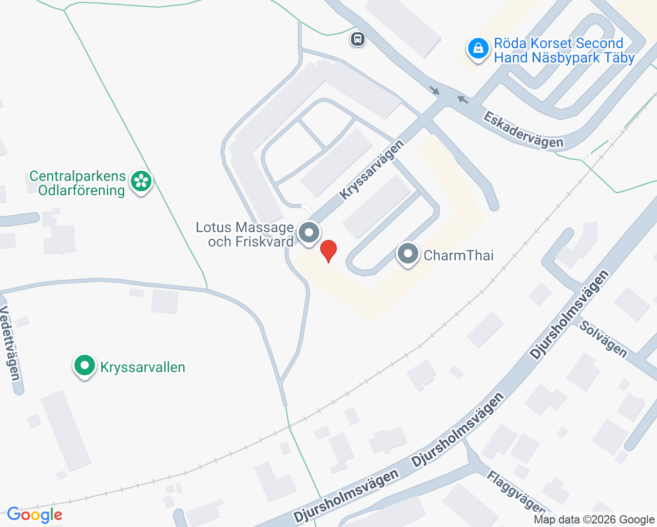 Karta till Naprapatlogik