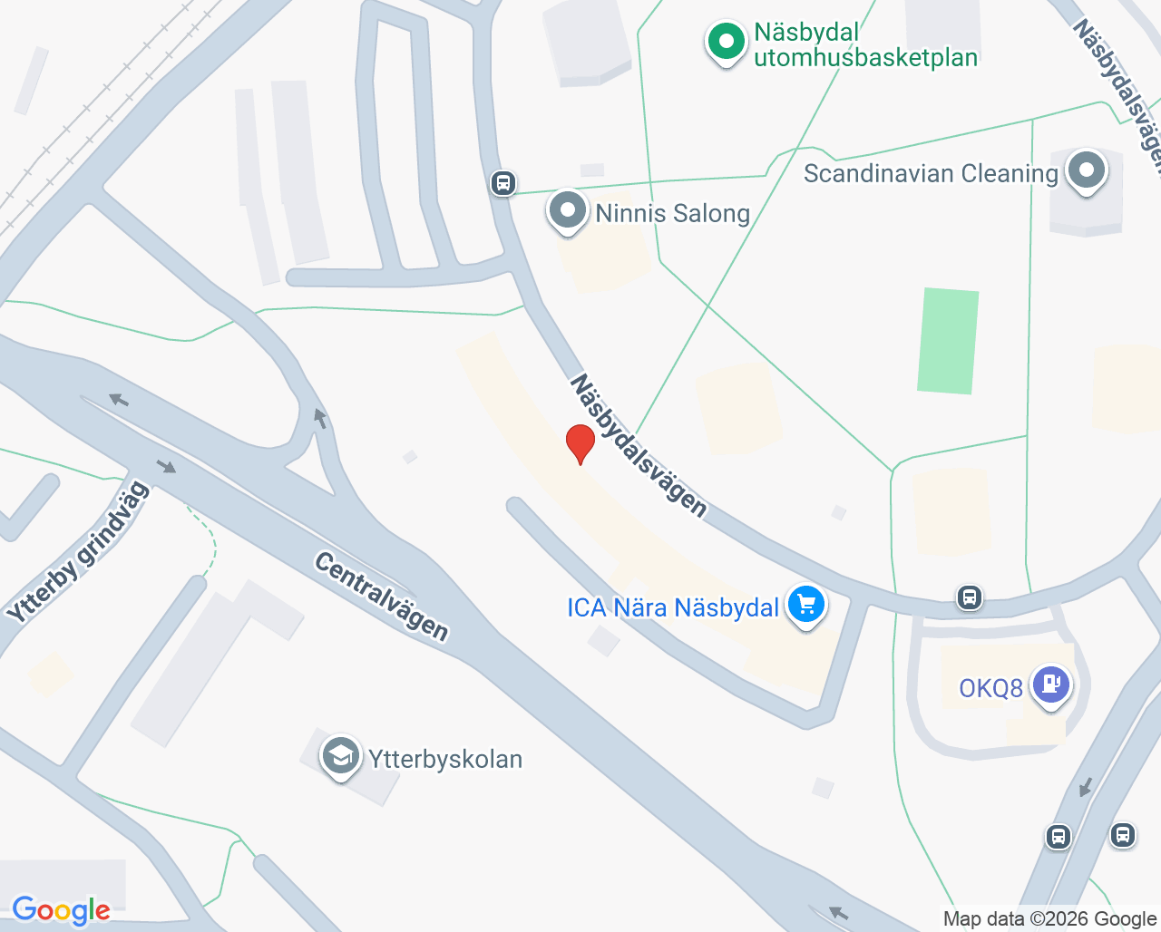 Karta till BUP En väg in