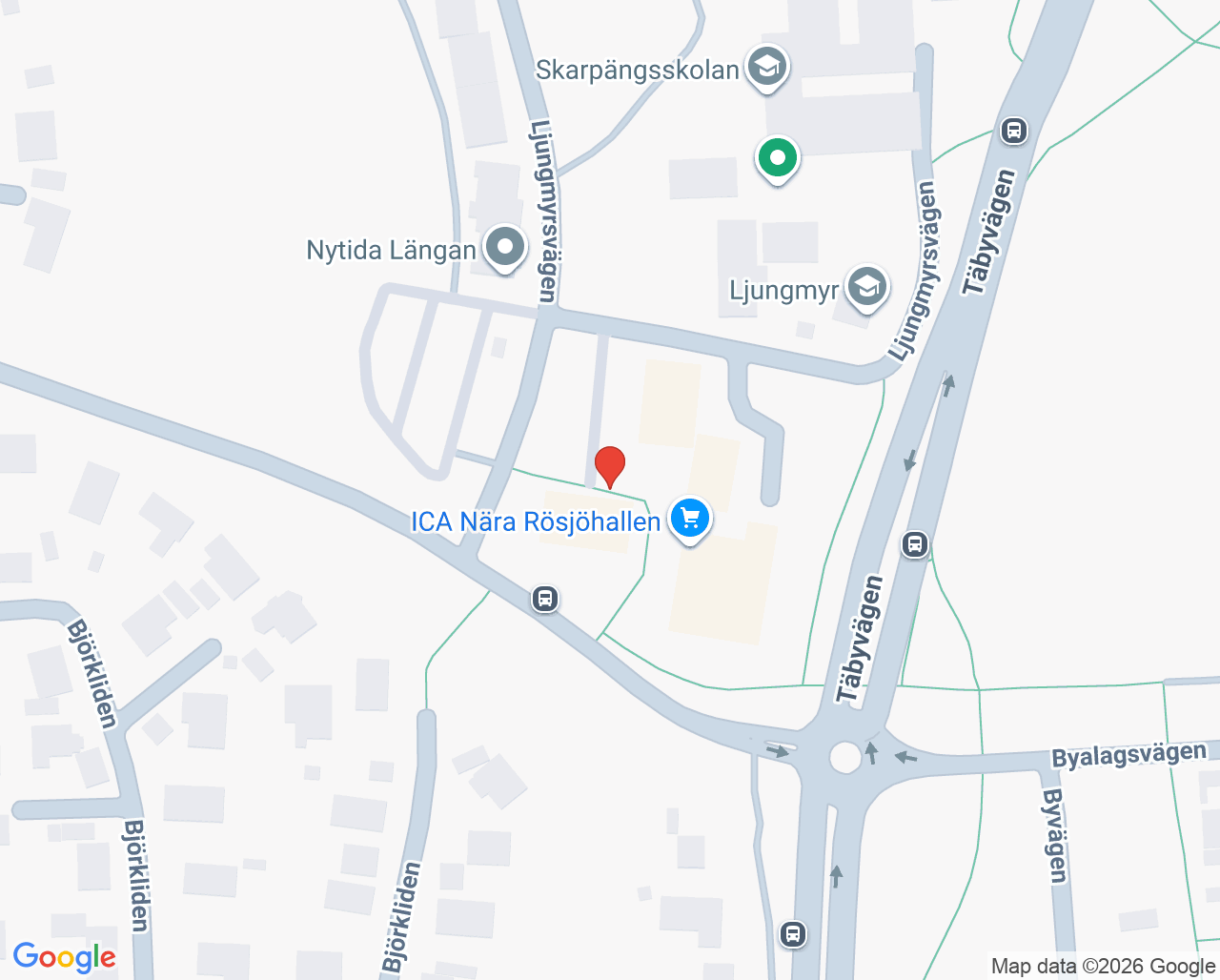 Karta till Smile Täby