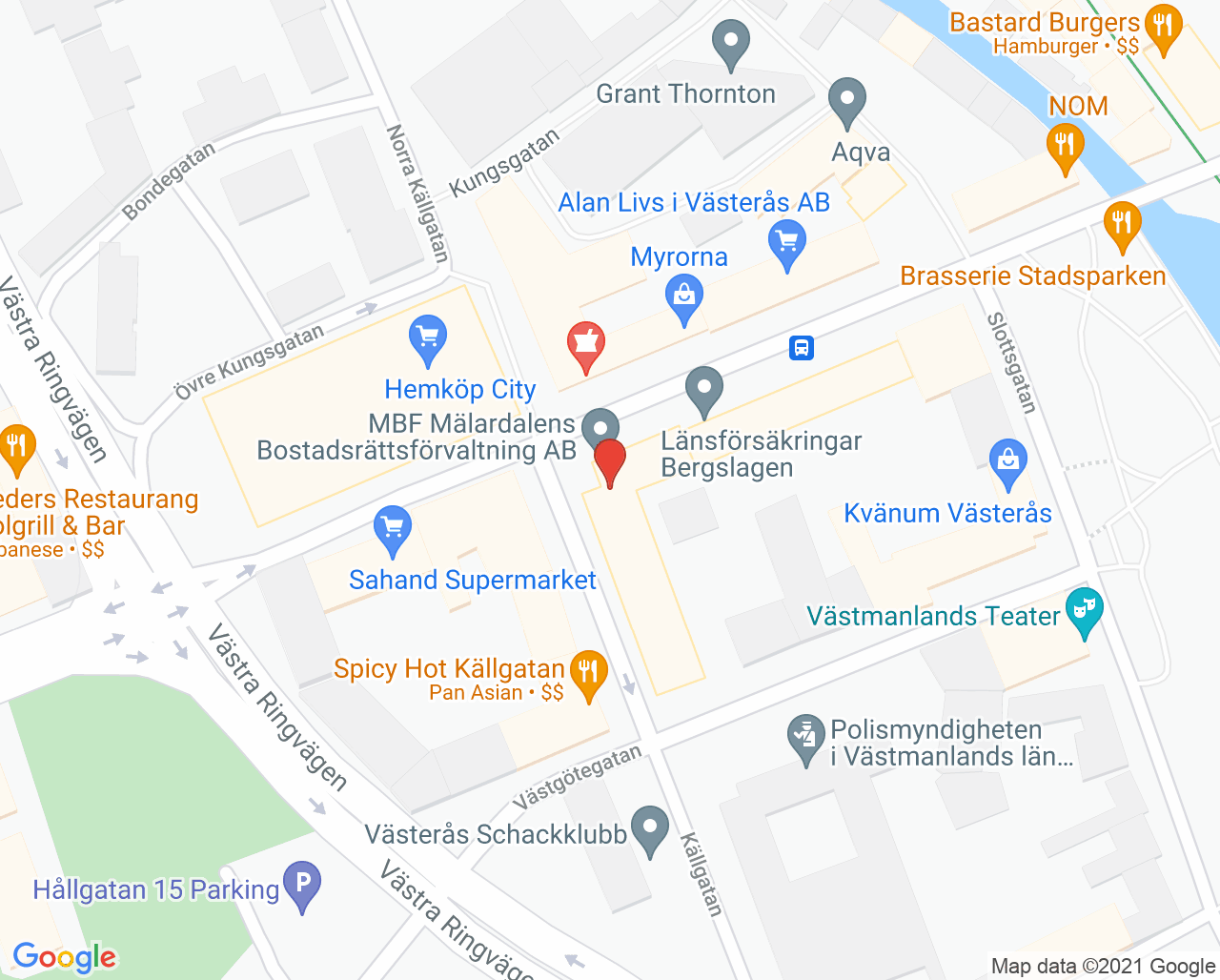 Karta till Smile Västerås